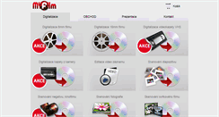 Desktop Screenshot of myfilm.cz
